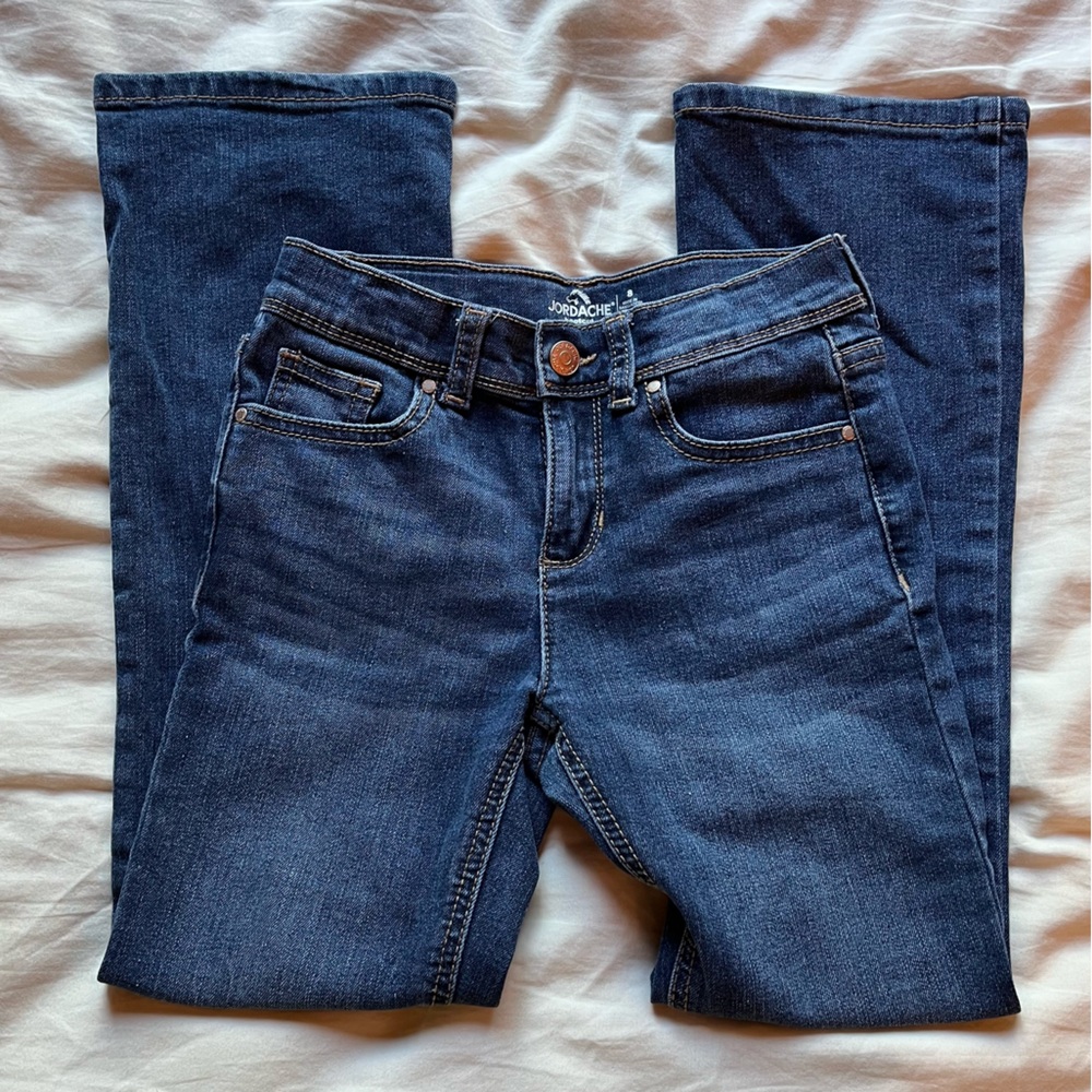 Jordache girls Dark Blue bootcut Jeans